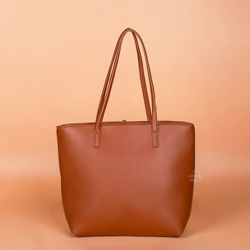 Molten Caramel Shoulder Bag