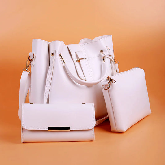 Queen 3 Pcs T-Pink Handbag